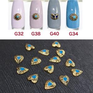 単品 メタルパーツ ネイルパーツ コンチョ タ...の詳細画像4