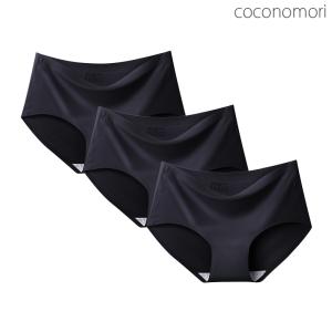 3枚セット シームレスショーツ ショーツレディ...の詳細画像1