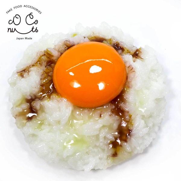 食品サンプル 卵かけご飯 ディスプレイ用