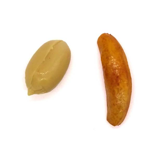 食品サンプル 食べちゃいそうな 柿の種 キーホルダー ストラップ