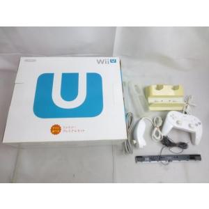 中古品 ゲーム Wii U 本体 WUP-101 ホワイト 動作品 32GB ファミリープレミアムセ...
