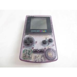 中古品 ゲーム ゲームボーイ 本体 CGB-001 カラー クリアパープル 動作品 本体のみ