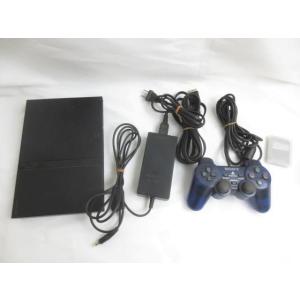 中古品 ゲーム プレイステーション2 PS2 本体 SCPH-70000 チャーコルブラック 動作品...