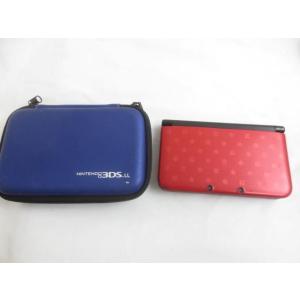 中古品 ゲーム ニンテンドー3DS LL 本体 SPR-001 レッド ブラック スーパーマリオブラ...