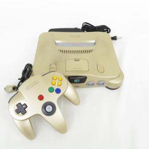 ゲームハード 任天堂 ニンテンドウ64 ゴールド Nus 001 Jpn レトロゲーム機 1600 C野々市店 Cn ココロード 通販 Yahoo ショッピング