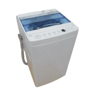 Haier ハイアール 全自動電気洗濯機 JW-C45FK 5.0kg 2021年製 ホワイト 簡易乾燥機能付 一人暮らし 洗浄 除菌済み