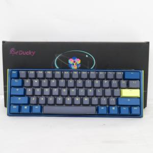 One 3 Daybreak Mini RGB Cherry Silver メカニカルゲーミングキーボード 有線 テンキーレス Ducky ダッキー ゲーム周辺機器｜cocoroad