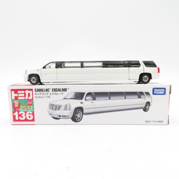 ロングタイプトミカ キャデラック エスカレード 2012年NEWシール付き 箱付き TOMICA ト...