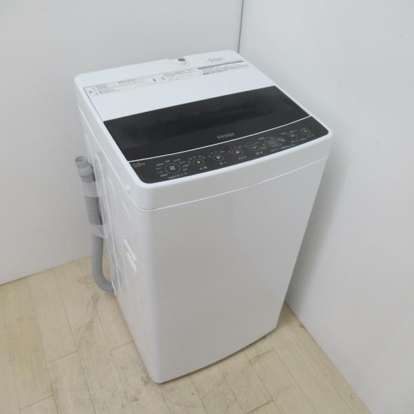 Haier ハイアール 全自動洗濯機 5.5kg JW-C55D-K 2020年製 ブラック 簡易乾...