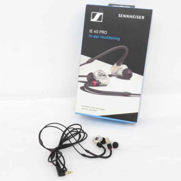 Sennheiser ゼンハイザー オーディオ機器 IE 40 PRO CLEAR モニターイヤフォ...