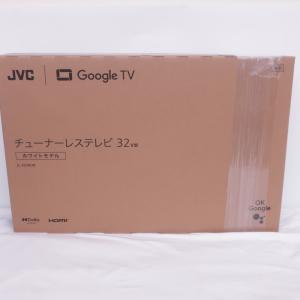 JVCチューナーレステレビ ホワイト 32V型モデル JL-32S4LW ☆JVC JL-32T4L ［チューナーレステレビ］[32インチ] 【薄型