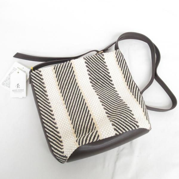 ROPE PICNIC ロペピクニック ショルダーバッグ 編みショルダーバック 未使用品