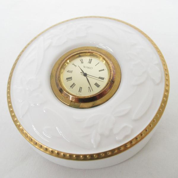 置時計 銀座和光 WAKO 陶器製 ジャンク