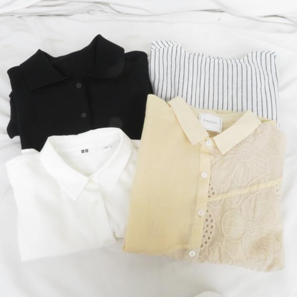 ブラウス 大人ブラウス＆ジャケット4点セット 涼感 きれいめ オシャレ カジュアル