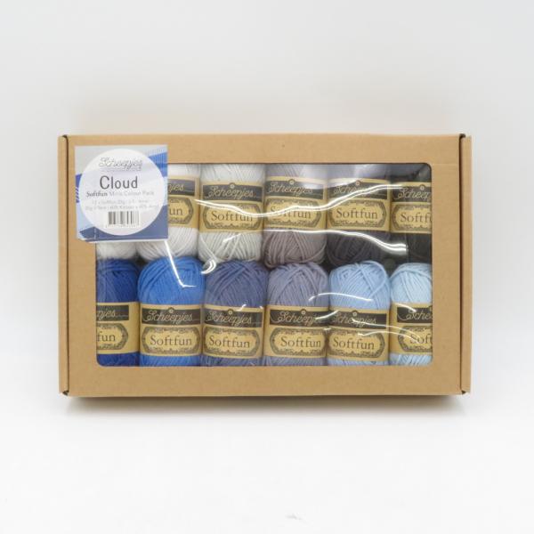 毛糸 Scheepjes Softfun Minis Colour pack 「Cloud」 20g...