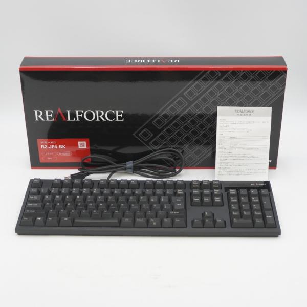 東プレ トウプレ PC周辺機器 REALFORCE R2-JP4-BK 日本語配列キーボード