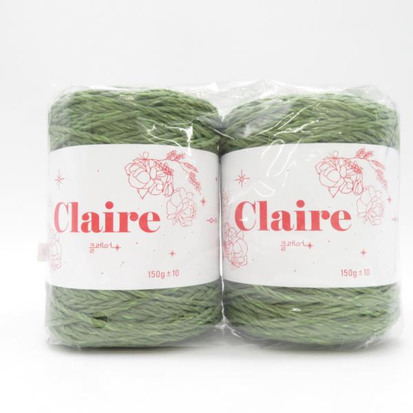 毛糸 Silbaram Textile Claire クレア 2玉セット 1玉約150g 17番色 ...