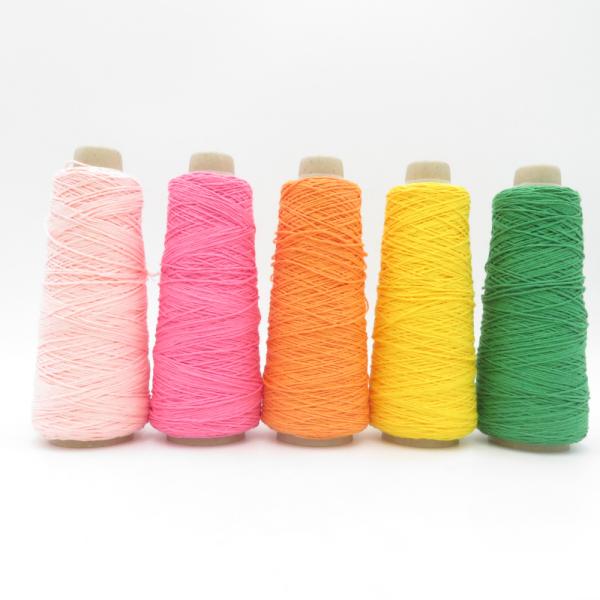 毛糸 Itobatake キャンディコットン 5巻セット 1番色から5番色 約100gコーン巻 コッ...