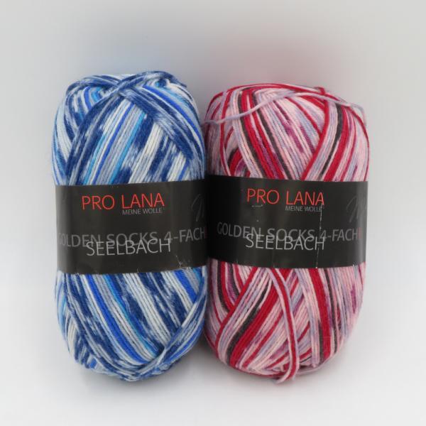毛糸 PRO LANA プロラナ ゴールデンソックス SEELBACH 557番色 561番色 セッ...