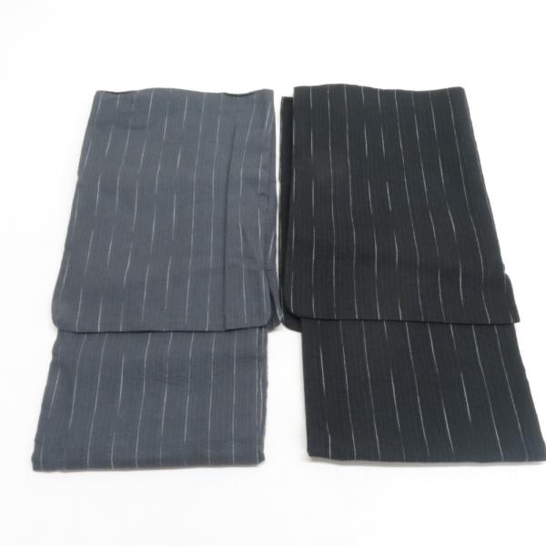 浴衣 子供用 男の子ゆかた しじら織り 2枚セット ちぢみ 夏物 綿麻きもの メンズ ジュニア 仕立...