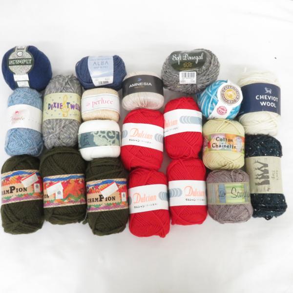 【福袋】PUPPY パピー毛糸 横田ダルマ 20玉セット アソート ウール コットン など おまとめ...