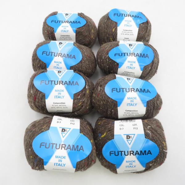 Yuzawaya ユザワヤ 毛糸 FUTURAMA フューチュラマ by D.NICCOLI 8玉セ...
