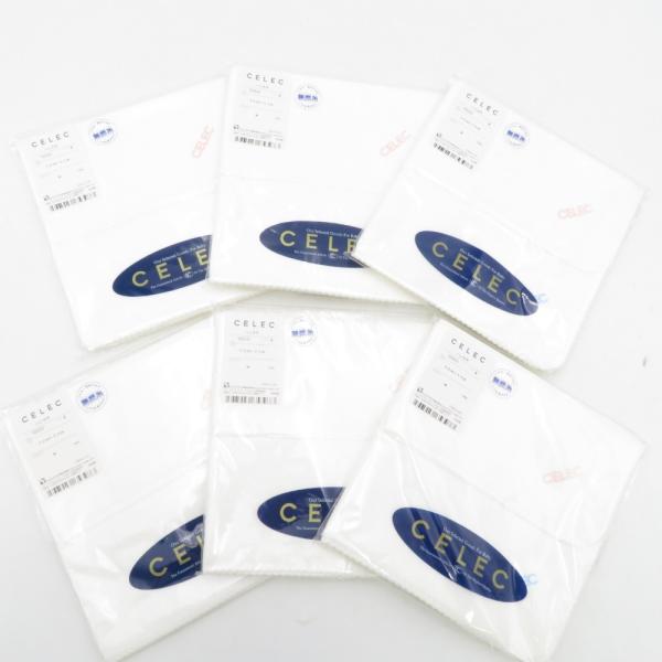 ハンカチ ガーゼハンカチ 日本製 CELEC 綿100％ ホワイト 32×33cm 6枚セット 未使...