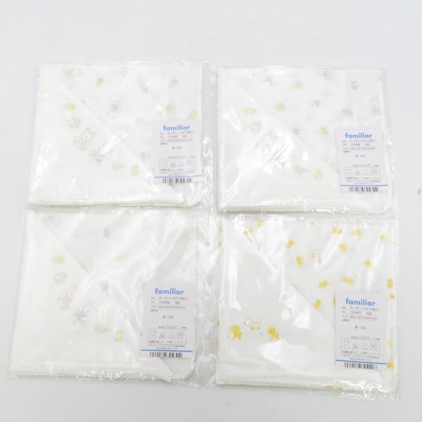 ハンカチ ガーゼハンカチ 日本製 familiar ファミリア ベビー 綿100％ 32.5×32....