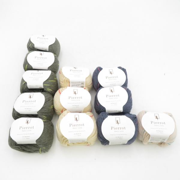 毛糸 毛糸ピエロ Star Pochette スターポシェット 12玉セット アソート 1玉40ｇ ...