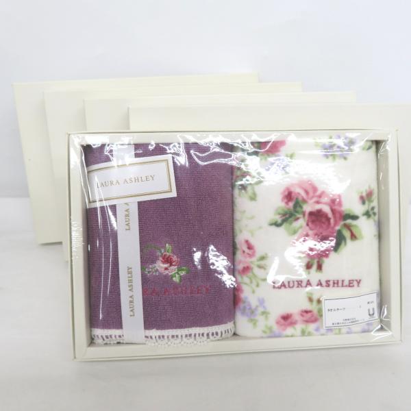 タオル ウチノタオル LUARA ASHLEY タオルチーフ 2枚セット×5箱 ノーマンディG 花柄...