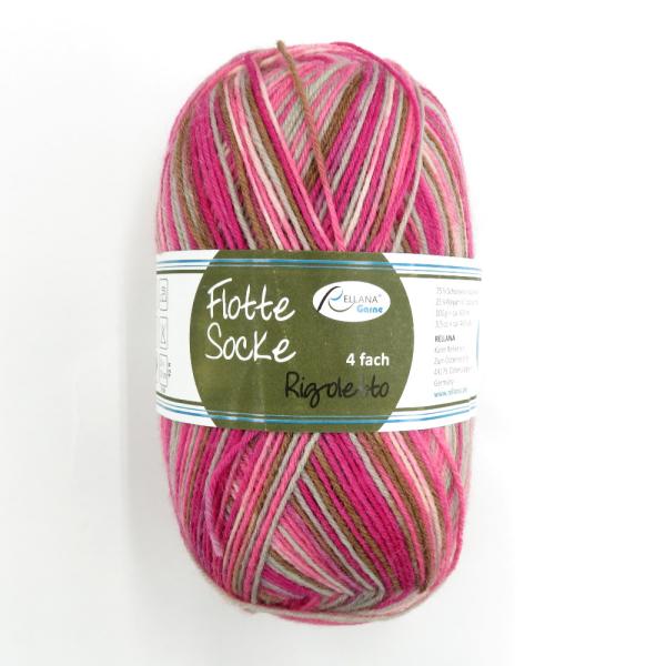 毛糸 Rellana レラーナ flotte socke rigoletto 4fach 1135番...