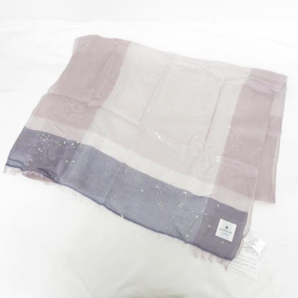 LANVIN en Bleu ランバンオンブルー ストール 箔 開封済未使用品