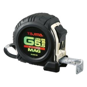 tajima タジマ TJMデザイン コンベックス Gロックマグ爪25 5.5m メートル目盛 25mm幅 GLM25-55BL 300220 新品｜cocoroad