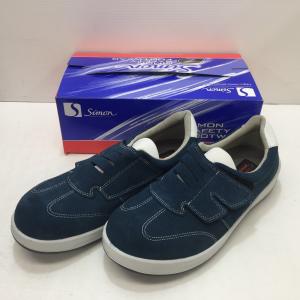 Simon シモン 安全靴 マジック式短靴 SX3層底 耐滑性有F SS18BV 26.5cm EEE 未着用品