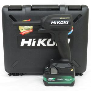 HiKOKI ハイコーキ 18V 5.0Ah コードレスエアダスタ ブラック/ゴールド ケース・充電器・新型バッテリ2個セット RA18DA(2XPZ)(BG) 未使用品｜cocoroad
