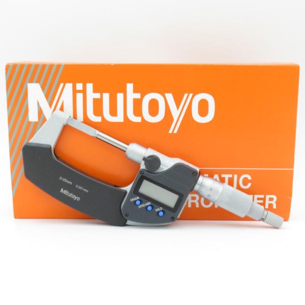 MITSUTOYO ミツトヨ デジマチック 直進式ブレードマイクロメーター 測定範囲0〜25mm 最...
