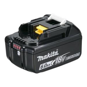 makita マキタ 18V 6.0Ah Li-ionバッテリ 残量表示付 雪マーク付 化粧箱入 BL1860B A-60464 未使用品｜cocoroad