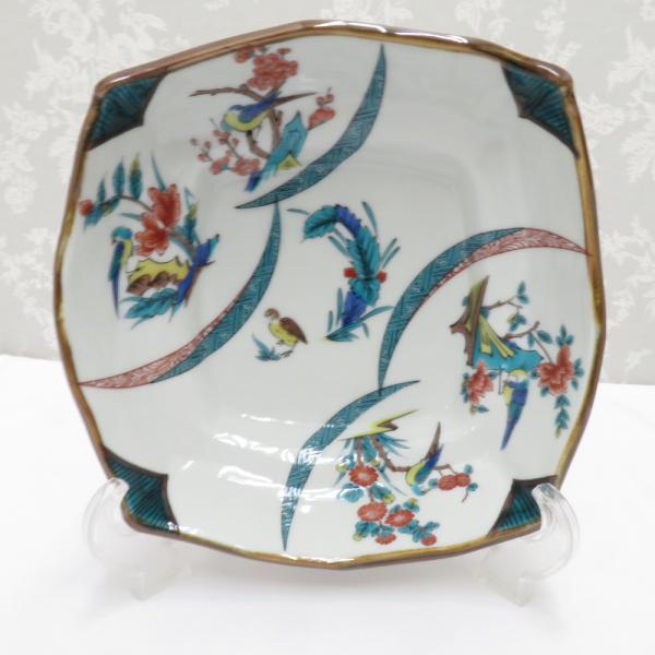 九谷焼 食器 九谷大雅 盛皿 大皿 盛鉢 角皿 角鉢