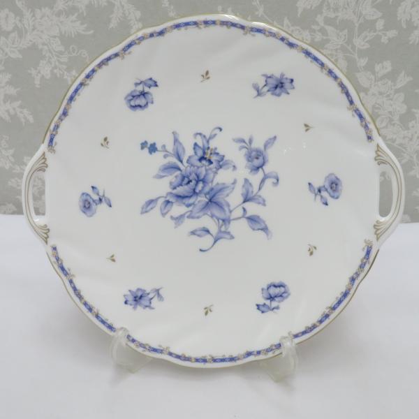 NIKKO ニッコー 食器 LIBERTY リバティ ディナープレート 耳付きプレート 大皿　青い花...