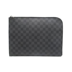 LOUIS VUITTON ルイ・ヴィトン ポシェットジュール GM NM ダミエグラフィット N64437 クラッチ セカンドバッグ ポーチ PVC メンズ｜cocoroad