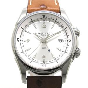 HAMILTON ハミルトン 腕時計 ジャズマスター トラベラー GMT H326250 H32625555 シルバー文字盤 自動巻き 美品｜cocoroad