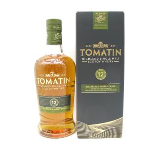 ウイスキー TOMATIN トマーティン12年 シングルモルト スコッチウイスキー 700ml 43％ 洋酒 古酒 未開栓｜cocoroad