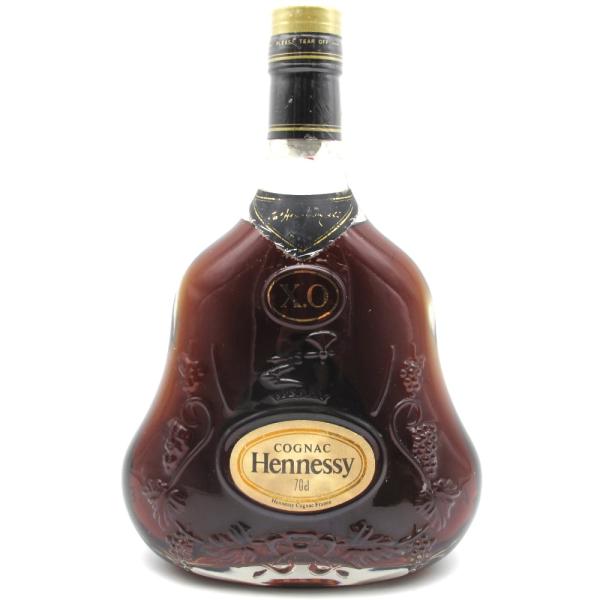 Hennessy ヘネシー ブランデー XO 液面低下無し コニャック COGNAC クリアボトル ...