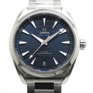 OMEGA オメガ シーマスター アクアテラ 150M 220.10.41.21.03.001 ブルー 自動巻き SEAMASTER｜cocoroad