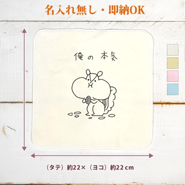 今治製 タオルハンカチ おもしろ ウケねらい リス 栗鼠 動物 木の実 俺の本気 クリスマス グッズ...