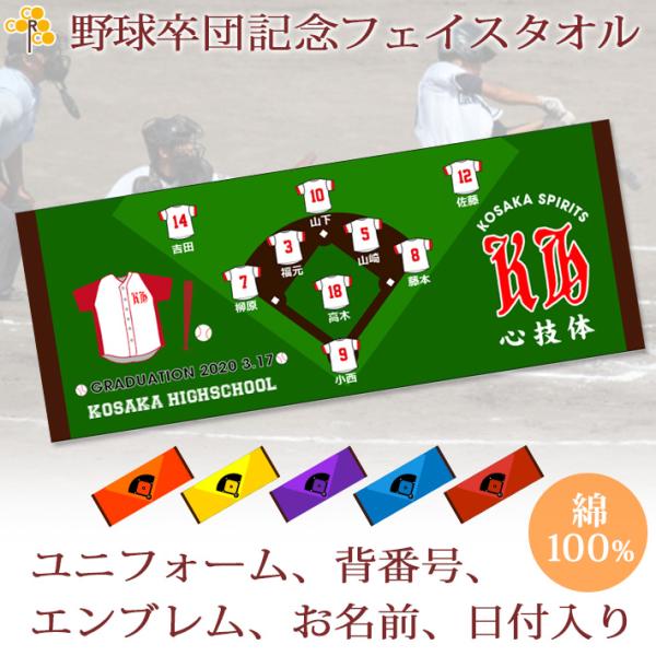 野球 卒団 記念 【10枚以上購入で1枚2850円＆15営業日出荷OK】名前 背番号 ユニフォーム ...