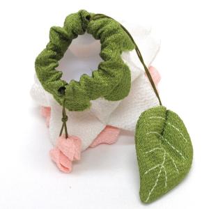 【手芸キット】ちりめんの花巾着 八重桜・他の詳細画像3