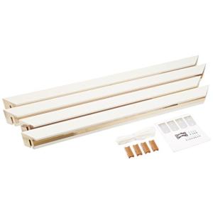 ホワイト F10 木製 大額 3485