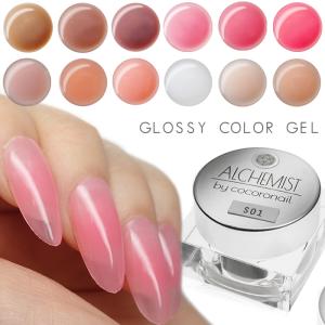 グロッシーカラージェル 12色 シアーカラー 艶 グロッシー シアーカラー 透け オフィス ベージュ ピンクベージュ グレージュ 5g クリックポスト Glossygel Cocoro Nail ヤフー店 通販 Yahoo ショッピング