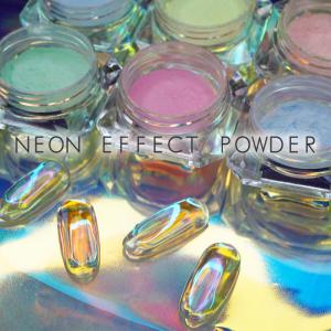 ネオンエフェクトパウダー オーロラネイル うるうるネイル